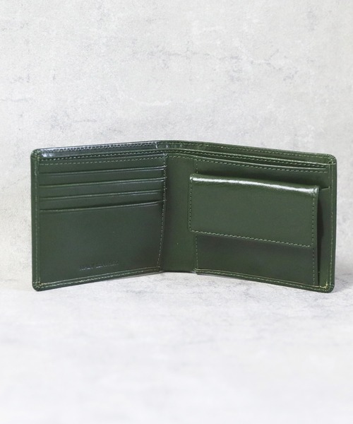 【セール】イタリーレザー2つ折り財布（財布）｜８(eight)（エイト）