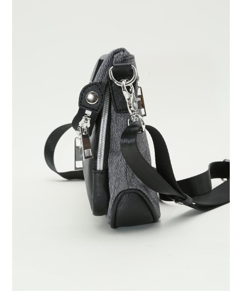 m.f.editorial(エムエフエディトリアル)の「m.f.エディトリアル メンズ ツイル配色 3WAYショルダーバッグ(ショルダーバッグ・メンズ・ブラック・FREE)」の8枚目の写真