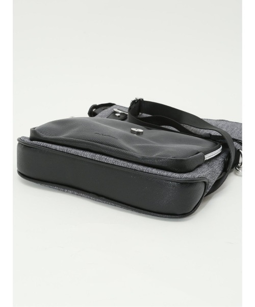 m.f.editorial(エムエフエディトリアル)の「m.f.エディトリアル メンズ ツイル配色 3WAYショルダーバッグ(ショルダーバッグ・メンズ・ブラック・FREE)」の14枚目の写真