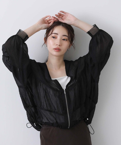 COCO ✨シアーシャーリングブルゾン IVO ✨グレディブリリアン Gready Brilliant(グレディブリリアン)の「シアーシャーリング