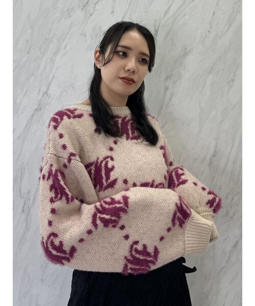 jouetie クロシェ2WAYトップスジュエティ鍵編みニットレトロ　ブラウン 楽天市場】【閉店セール 50％OFF！クーポンご利用で