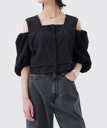 UNITED TOKYO | ショルダーデコショートシャツ(シャツ/ブラウス)