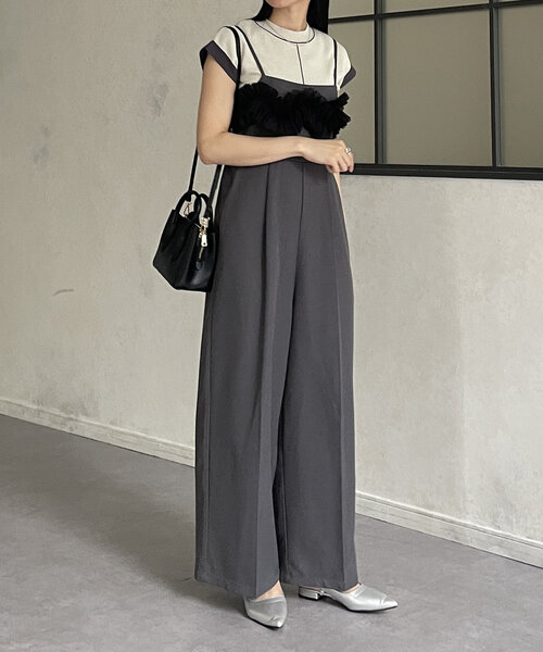 Thevon（ゼボン）の「合皮ミニトート（トートバッグ・レディース・ブラック/グレイッシュベージュ・FREE）」の5枚目の写真