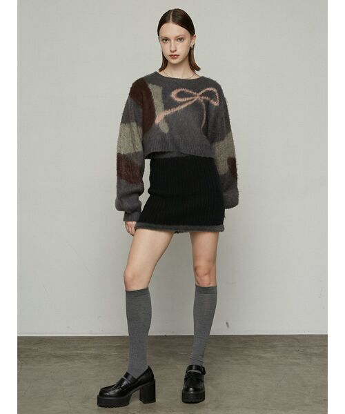 EMODA(エモダ)の「ベルトプラットフォームローファー(ローファー・レディース・ブラック・LARGE/MEDIUM/SMALL)」の2枚目の写真