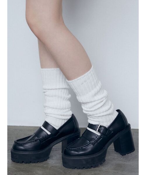 EMODA(エモダ)の「ベルトプラットフォームローファー(ローファー・レディース・ブラック・LARGE/MEDIUM/SMALL)」の16枚目の写真