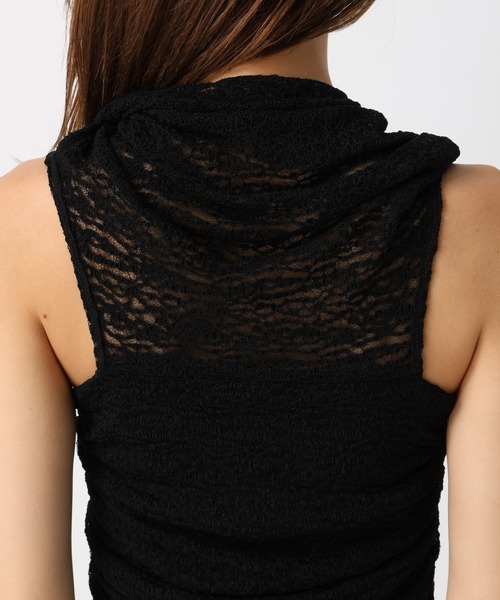 FOREVER 21（フォーエバー トゥエンティーワン）の「【2024SS】レースオフショル（その他トップス・レディース・ブラック/オフホワイト・FREE）」の12枚目の写真