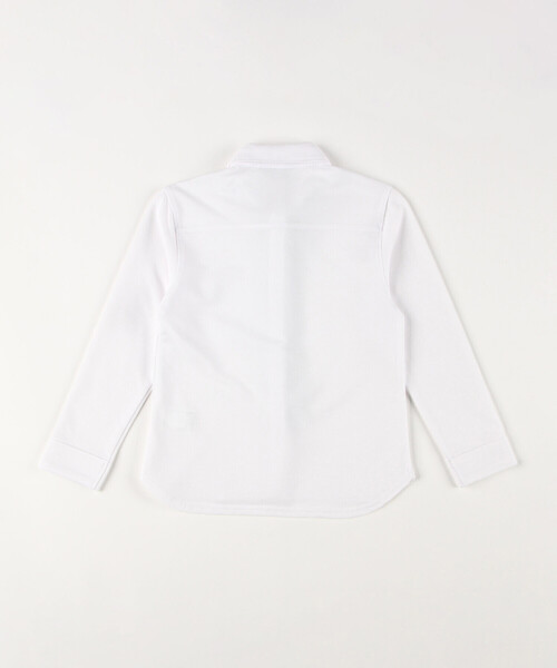 COMME CA ISM(コムサイズム)の「ネクタイ付き長袖シャツ (100~130cm)(シャツ/ブラウス・キッズ・ホワイト・130cm/120cm/110cm/100cm)」の2枚目の写真