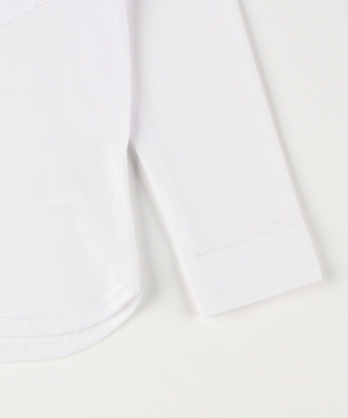 COMME CA ISM(コムサイズム)の「ネクタイ付き長袖シャツ (100~130cm)(シャツ/ブラウス・キッズ・ホワイト・130cm/120cm/110cm/100cm)」の6枚目の写真