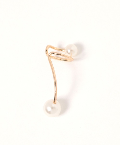 LAKOLE（ラコレ）の「パールトップイヤーカフ / 131302（イヤーカフ・レディース・その他1/その他2・FREE）」の2枚目の写真