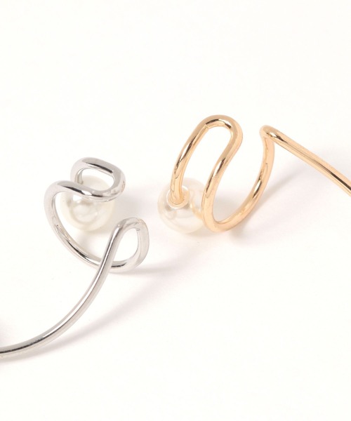 LAKOLE（ラコレ）の「パールトップイヤーカフ / 131302（イヤーカフ・レディース・その他1/その他2・FREE）」の4枚目の写真