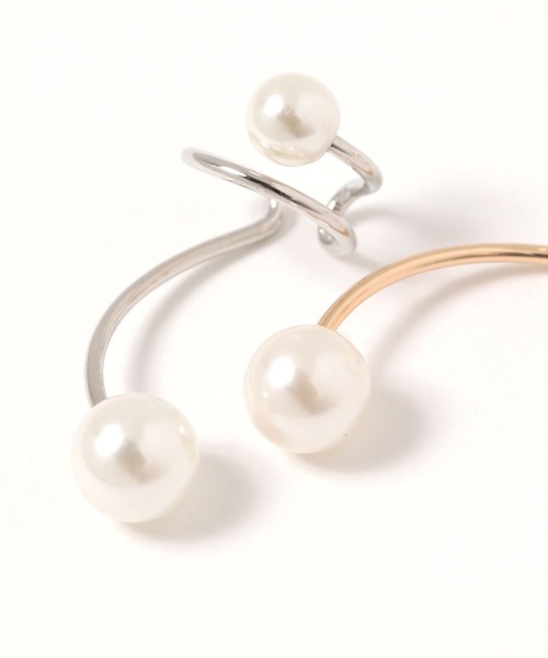 LAKOLE（ラコレ）の「パールトップイヤーカフ / 131302（イヤーカフ・レディース・その他1/その他2・FREE）」の3枚目の写真