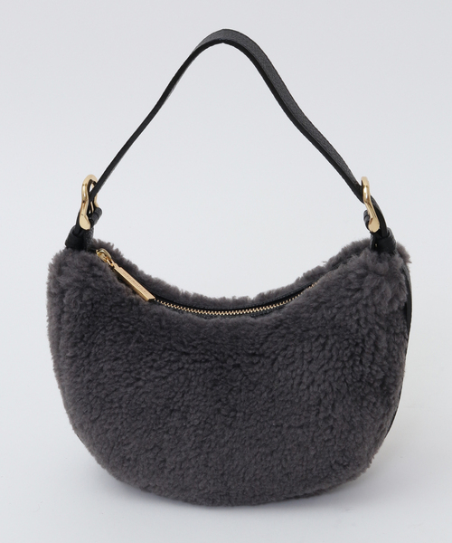 Tiara（ティアラ）の「【VIOLAd'ORO/ヴィオラドーロ】ボアバッグ（V-8772）（ショルダーバッグ・レディース・オフホワイト/グレー/ブラウン・FREE）」の3枚目の写真