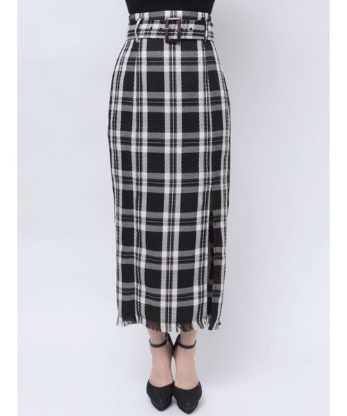 RESEXXY(リゼクシー)の「フリンジタイトスカート(スカート・レディース・ブラック/ホワイト/グリーン・FREE)」の16枚目の写真