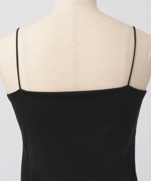 A part by（アパートバイ）の「Ｖネックキャミソール（キャミソール・レディース・オフホワイト/ブラック・FREE）」の8枚目の写真