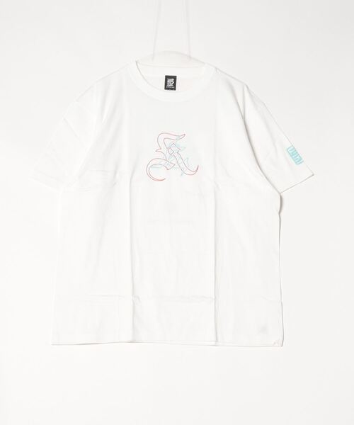 Mag.(マグ)の「【KINJAZ】Graphic T(Tシャツ/カットソー・メンズ・ホワイト/ブラック・LARGE/MEDIUM)」の1枚目の写真