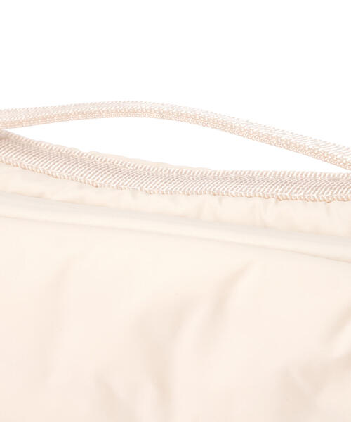 Topologie（トポロジー）の「Topologie/トポロジーBottle Sacoche Puffer ボトルサコッシュ【バッグ単体】（ショルダーバッグ・メンズ・ブラック/ホワイト系2/ベージュ・F）」の14枚目の写真