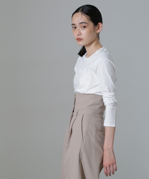 HANES(ヘインズ)の「Hanes/2PJapanFitforHERクルーネックロングスリーブT(Tシャツ/カットソー・レディース・その他1・M/L)」の7枚目の写真
