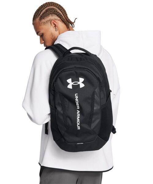UNDER ARMOUR（アンダーアーマー）の「UAハッスル6.0 バックパック（トレーニング/メンズ/レディース）（バックパック/リュック・レディース・ブラック系その他・ONESIZE）」の3枚目の写真