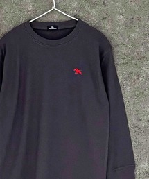 POLO CHAMPS（ポロチャンプス）の「【POLO　CHAMPS】　ワンポイント　ロゴ刺繍　ロンT（Tシャツ/カットソー）」