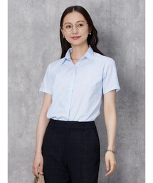 セール】【WEB限定/形態安定】半袖ベーシックブラウス