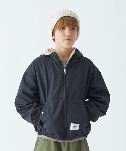 GENERATOR（ジェネレーター）の「GENERATOR/ジェネレーター マウンテンパーカー（パーカー・キッズ・ブラック/ベージュ/ネイビー・M/L/XL）」の2枚目の写真