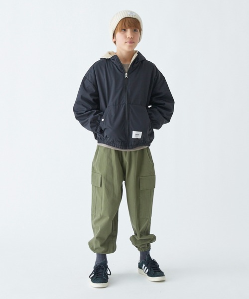 GENERATOR（ジェネレーター）の「GENERATOR/ジェネレーター マウンテンパーカー（パーカー・キッズ・ブラック/ベージュ/ネイビー・M/L/XL）」の4枚目の写真