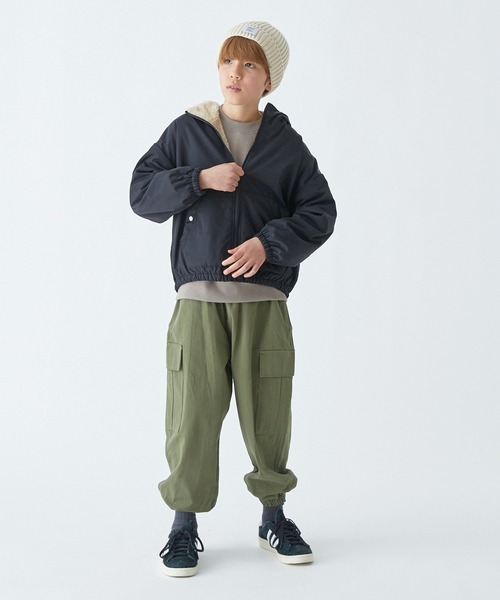 GENERATOR（ジェネレーター）の「GENERATOR/ジェネレーター マウンテンパーカー（パーカー・キッズ・ブラック/ベージュ/ネイビー・M/L/XL）」の6枚目の写真