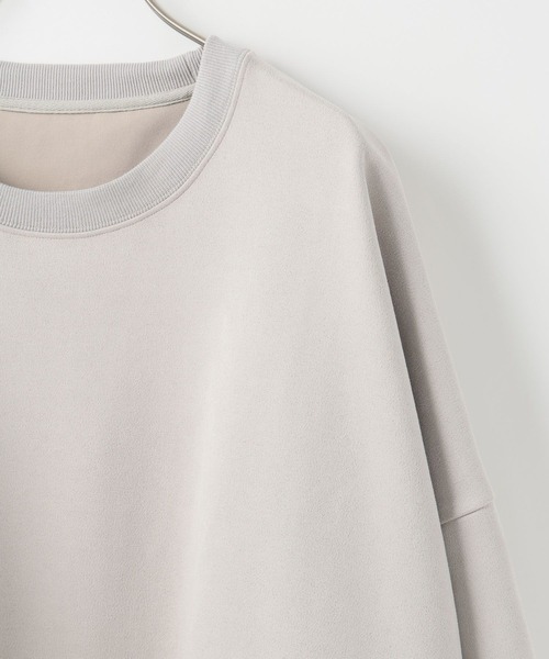 LOWRYS FARM（ローリーズファーム）の「カットスウェードドルマン 148803（スウェット・メンズ・グレー/チャコールグレー/ピンク/ネイビー・MEDIUM/LARGE）」の21枚目の写真