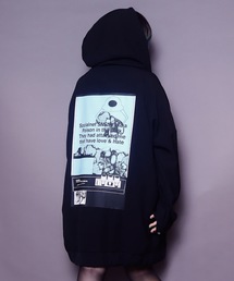 AFYF | DARK BEARZIP PARKA/ビッグシルエット ダークベア ZIPパーカー(パーカー)