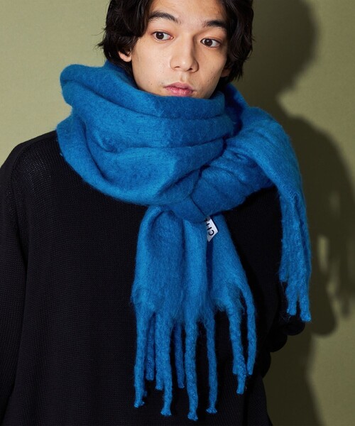 CITEN（シテン）の「＜CITEN＞プレーンストール（ストール/ショール・レディース・ライトブルー/オレンジ/ロイヤルブルー/ライトグレー・FREE）」の8枚目の写真