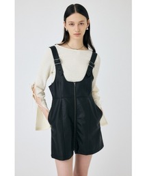 MOUSSY | FRONT ZIP ジャンパースカート(ジャンパースカート)