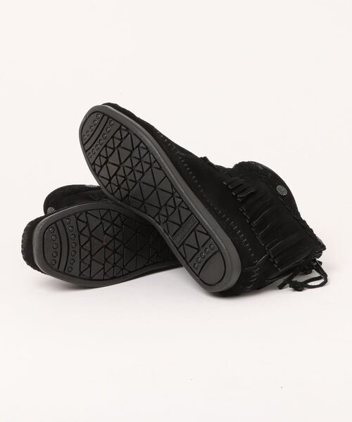 Minnetonka(ミネトンカ)の「◆MINNETONKA◆ハイ トップ バック ジッパー HI TOP BACK ZIP BOOTS(ブーツ・レディース・グレー/ブラック・5.5/6)」の3枚目の写真