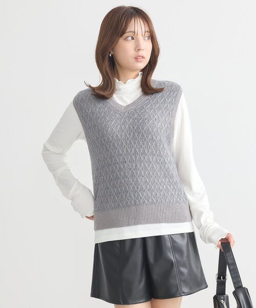 Molly Goddard ジャガーニットベスト