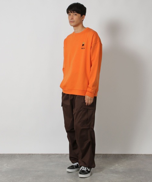 ぴざおぶ セール】ヒゲサガラ刺繍プルオーバー / 146562（スウェット