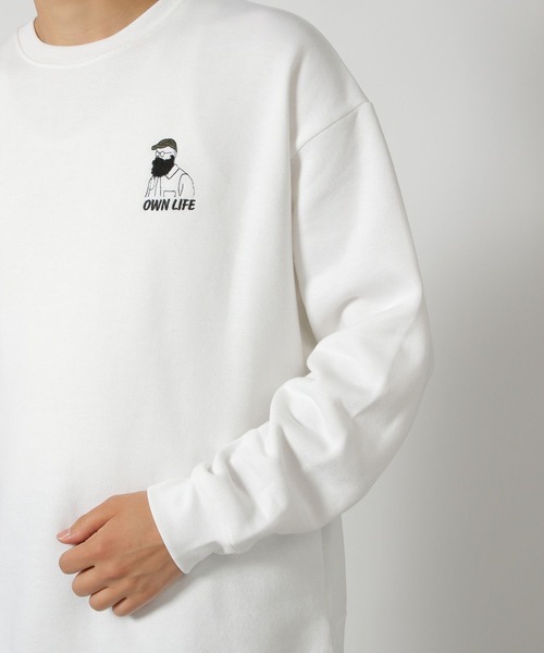 セール】ヒゲサガラ刺繍プルオーバー / 146562（スウェット）｜LAKOLE