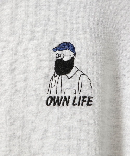 セール】ヒゲサガラ刺繍プルオーバー / 146562（スウェット）｜LAKOLE