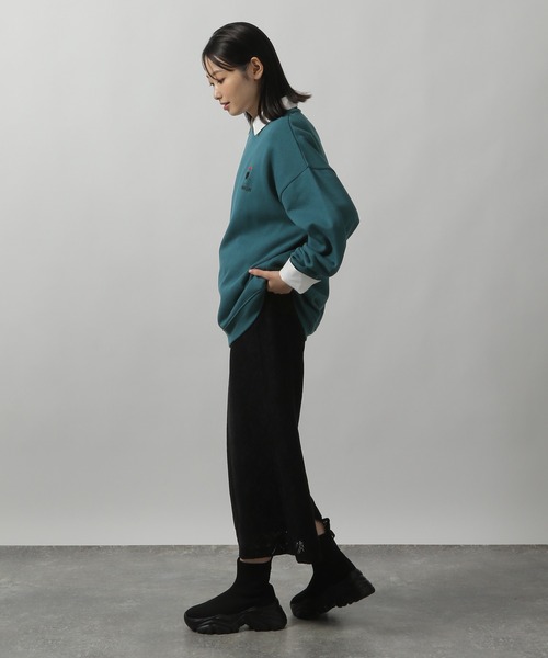 @trhk___wanページ セール】ヒゲサガラ刺繍プルオーバー / 146562（スウェット）｜LAKOLE