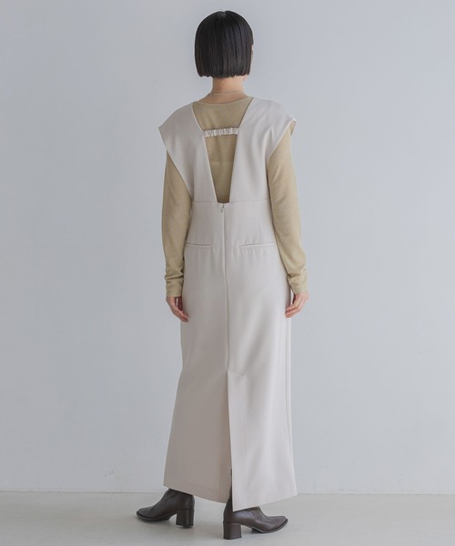 A part by(アパートバイ)の「≪追加2≫ラメリブシアー_長袖(Tシャツ/カットソー・レディース・ベージュ/ブラック/グレー系その他/アイボリー・FREE)」の7枚目の写真