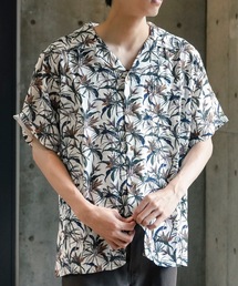 roial（ロイアル）の「SS SHIRT/ROIAL(ロイアル)ボタニカル総柄半袖シャツ（シャツ/ブラウス）」