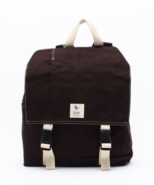 LBC(エルビーシー)の「【ESPEROS】Classic (バックパック/リュック・レディース・ネイビー/ベージュ/チャコールグレー/ワインレッド/ライトカーキ/ブラウン/ダークブラウン/オリーブ/ライトブルー/オレンジ・ONE SIZE)」の3枚目の写真