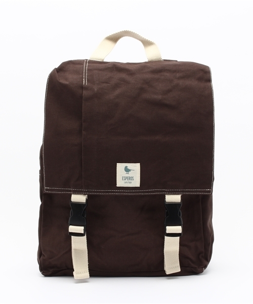 LBC(エルビーシー)の「【ESPEROS】Classic (バックパック/リュック・レディース・ネイビー/ベージュ/チャコールグレー/ワインレッド/ライトカーキ/ブラウン/ダークブラウン/オリーブ/ライトブルー/オレンジ・ONE SIZE)」の4枚目の写真