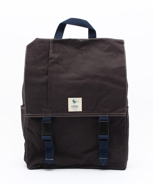 LBC(エルビーシー)の「【ESPEROS】Classic (バックパック/リュック・レディース・ネイビー/ベージュ/チャコールグレー/ワインレッド/ライトカーキ/ブラウン/ダークブラウン/オリーブ/ライトブルー/オレンジ・ONE SIZE)」の2枚目の写真