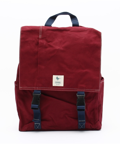 LBC(エルビーシー)の「【ESPEROS】Classic (バックパック/リュック・レディース・ネイビー/ベージュ/チャコールグレー/ワインレッド/ライトカーキ/ブラウン/ダークブラウン/オリーブ/ライトブルー/オレンジ・ONE SIZE)」の9枚目の写真