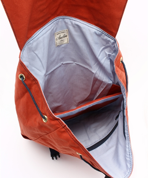LBC(エルビーシー)の「【ESPEROS】Classic (バックパック/リュック・レディース・ネイビー/ベージュ/チャコールグレー/ワインレッド/ライトカーキ/ブラウン/ダークブラウン/オリーブ/ライトブルー/オレンジ・ONE SIZE)」の14枚目の写真