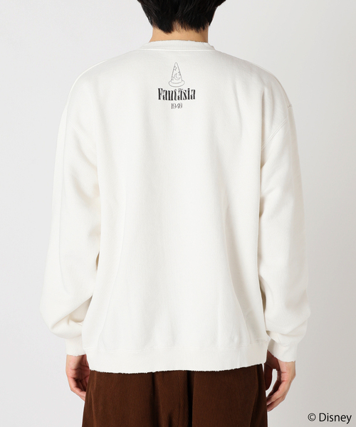 JOURNAL STANDARD ファンタジア　ミッキー　別注 スウェット Fantasia- MICKEY MOUSE DAMAGE SWEAT ————————————— JOURNAL