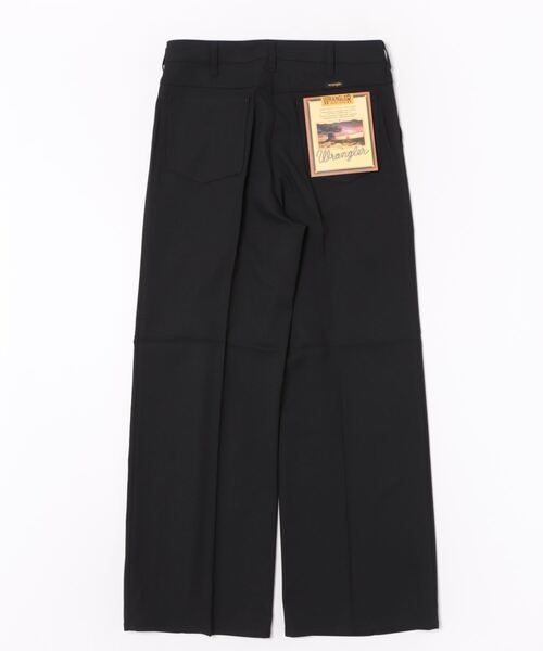 IO(イオ)(イオ)の「Wrangler/ラングラー WRANCHER/ランチャー センタープレス W1190きれいめスラックス フレアードレスパンツ(レングス74㎝)速乾梅雨にも◎(スラックス・メンズ・ブラウン/ブラック/ベージュ/ネイビー・SMALL/MEDIUM/LARGE/X-LARGE)」の21枚目の写真