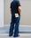 IO�i�C�I�j�i�C�I�j�́uWrangler/�����O���[ WRANCHER/�����`���[ �Z���^�[�v���X W1190���ꂢ�߃X���b�N�X �t���A�[�h���X�p���c�i�����O�X74�p�j�����~�J�ɂ����i�X���b�N�X�j�v�b�l�C�r�[