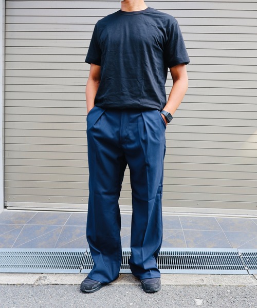 IO(イオ)(イオ)の「Wrangler/ラングラー WRANCHER/ランチャー センタープレス W1190きれいめスラックス フレアードレスパンツ(レングス74㎝)速乾梅雨にも◎(スラックス・メンズ・ブラウン/ブラック/ベージュ/ネイビー・SMALL/MEDIUM/LARGE/X-LARGE)」の14枚目の写真
