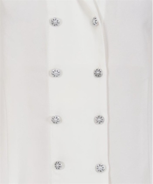 axes femme(アクシーズファム)の「コルセット風開襟ブラウス(シャツ/ブラウス・レディース・ブラック/パープル/ホワイト・FREE)」の14枚目の写真