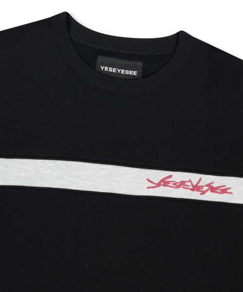 YESEYESEE(イエスアイシー)の「Y.E.S Incision Sweatshirt(スウェット・メンズ・ブラック/カーキ/ネイビー・LARGE/MEDIUM)」の11枚目の写真